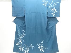 草葉模様訪問着